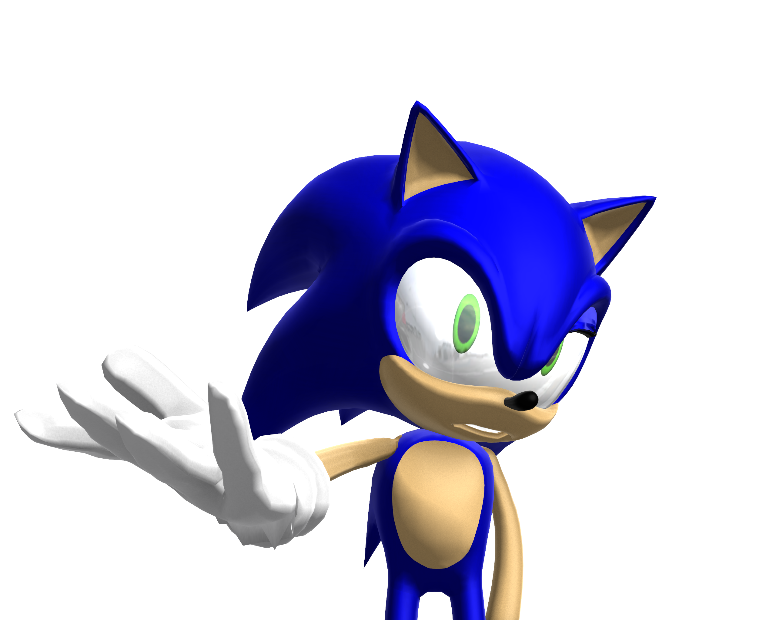 Classic Sonic (HYPER) Blank Template - Imgflip