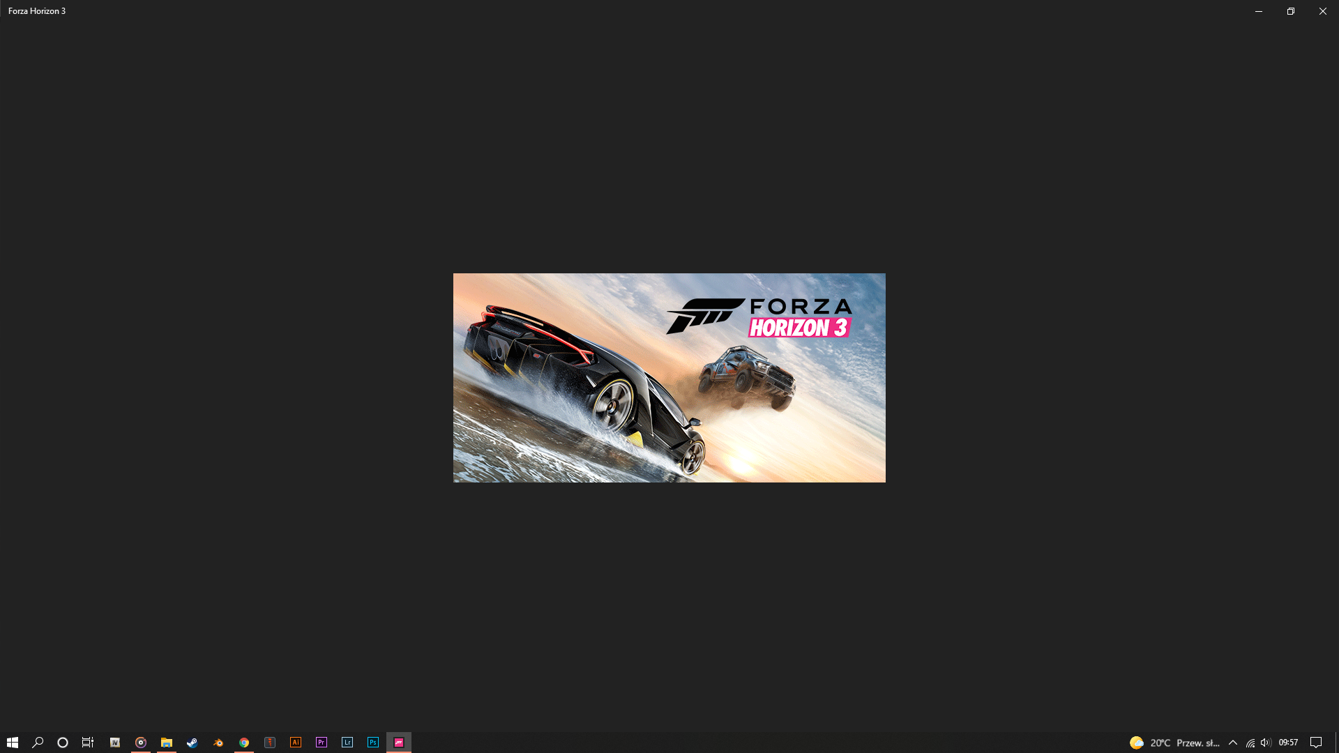 Forza Horizon 3 running on Windows 10 20H2 